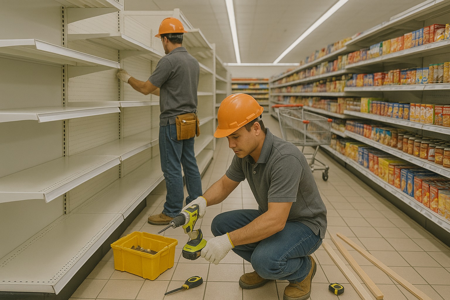 Nội thất siêu thị